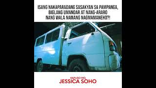 Nakaparadang sasakyan, umandar at nang-araro nang wala namang nagmamaneho? | Kapuso Mo, Jessica Soho