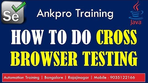 Selenium with Java 53 - Cross Browser testing in selenium | Chrome, FIrefox, Edge and iE browsers