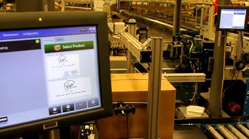 Matthews Marking on corrugated with the VIAjet T100