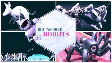 Top 10 BIO-INSPIRED ROBOTS that MIMIC NATURE | Incredible Machine Design | Bionic Revolution