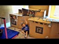 Epic Box Fort.....It Has Electricity!