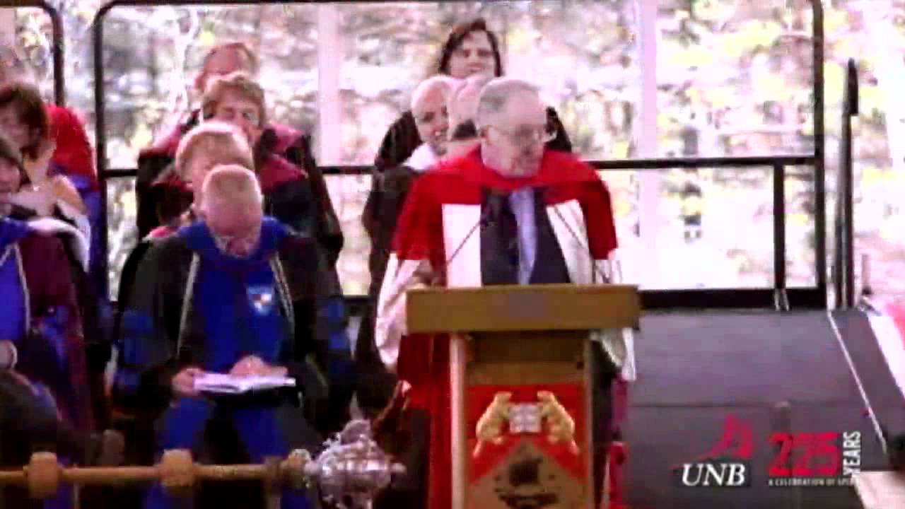 unbound Graham Farquharson - UNB Encaenia Speech 2011