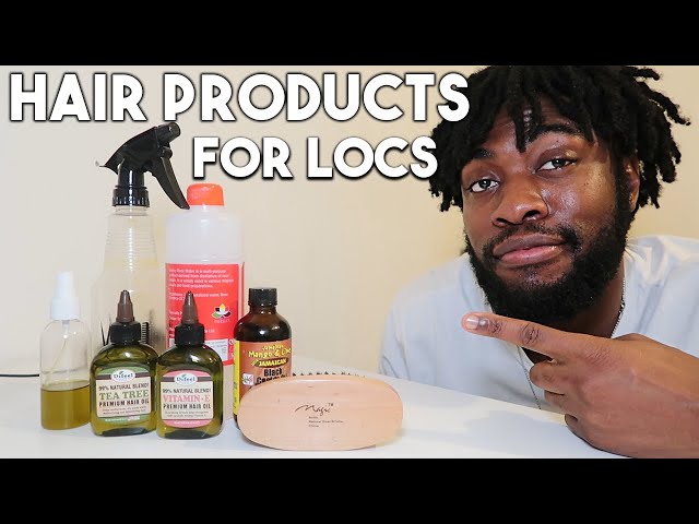 BEST Hair products for Locs  How to Properly MOISTURIZE YOUR LOCS