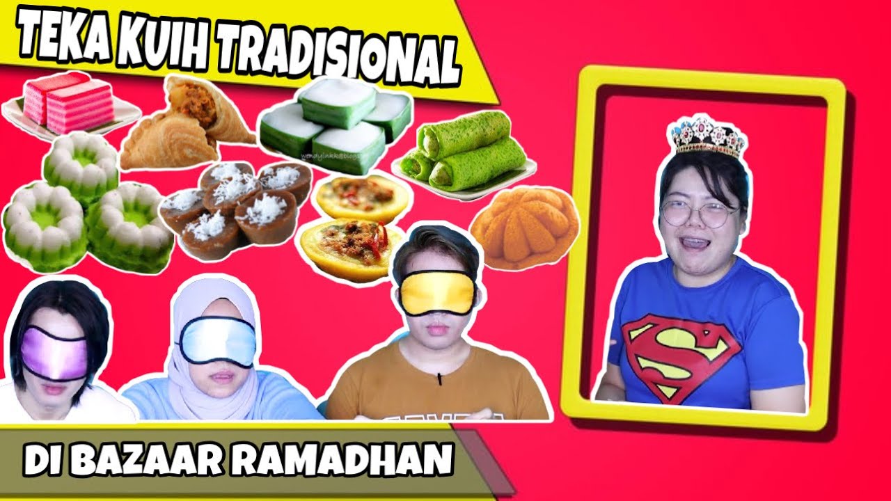 TEKA KUIH TRADITIONAL DI BAZAAR RAMADHAN