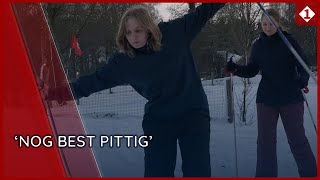 Wintersport In Drenthe Langlaufen Op De Golfbaan In Ees