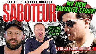 The Ministry of Ungentlemanly Warfare’s Demolition Man - Robert de La Rochefoucauld | Teacher Reacts