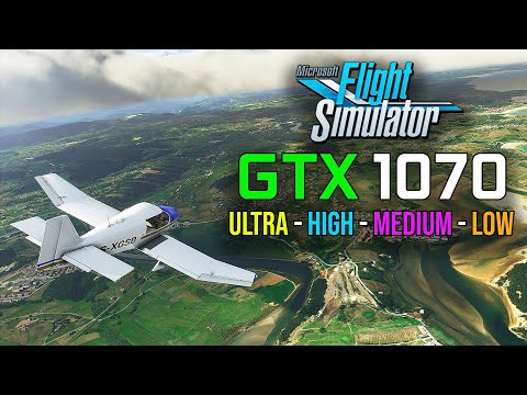 Microsoft Flight Simulator 2020 | GTX 1070 | Ultra - High - Medium - Low | From London To Dublin