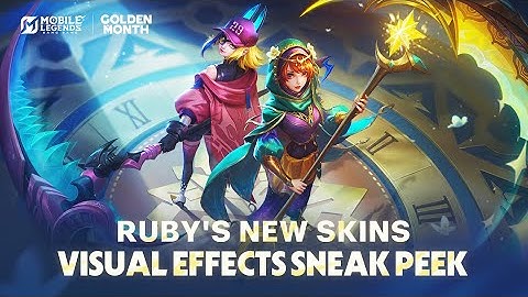 GOLDEN MONTH New Skins | Ruby "Crescent Dervish" & Ruby "Neon Edge" | Mobile Legends: Bang Bang