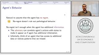 EC'21: Mechanisms for a No-Regret Agent: Beyond the Common Prior