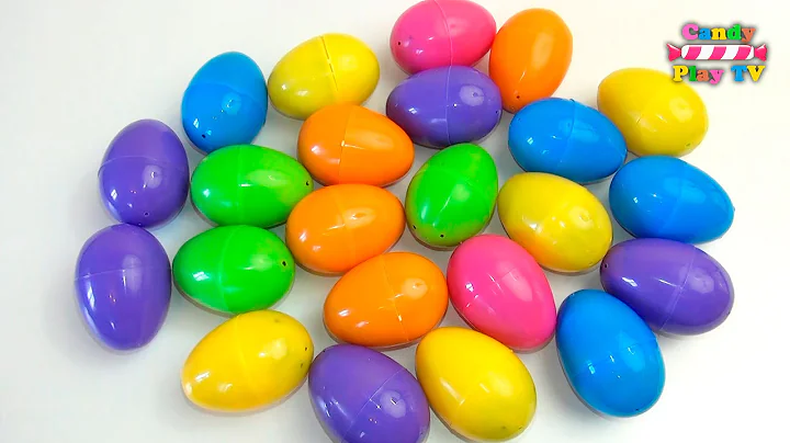 Learn Colors with Surprise Eggs Learn Colours with Surprise Nesting Eggs Opening Surprise Eggs