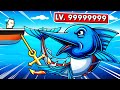 Catching The SECRET SWORDFISH (Cat Goes Fishing)