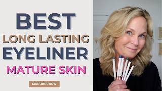 Best Eyeliner for Mature Skin | Smudge Test + Waterproof | Easy Application Beginner