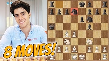 Beat the Scandinavian in 8 Moves!
