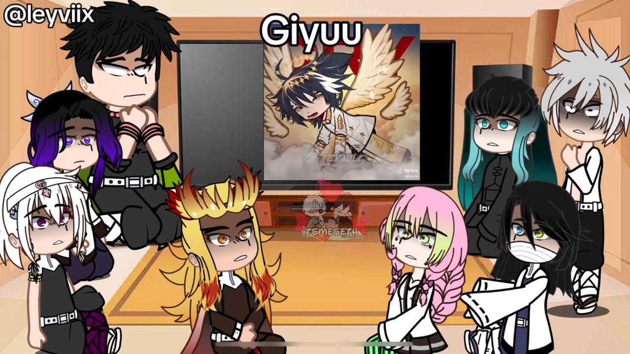 || Hashiras React To Giyuu As Random Gacha TikTok || GC || RV || Mr.Seth