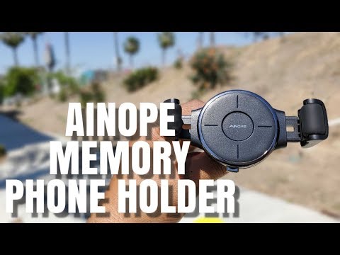 Ainope Memory Phone Holder Review (Car Mount)
