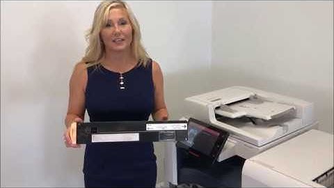 AltaLink 8000 - How to Replace Consumable Waste Container