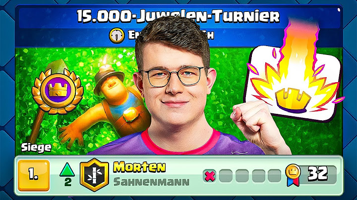 😱🥇ICH BIN PLATZ 1 DER WELT IM 15.000-JUWELEN-TURNIER...  | Clash Royale Deutsch