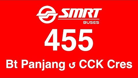 SMRT Buses Trunk 455 Hyperlapse