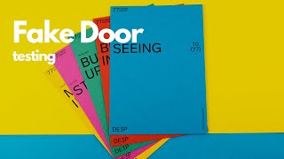 Fake Door Testing