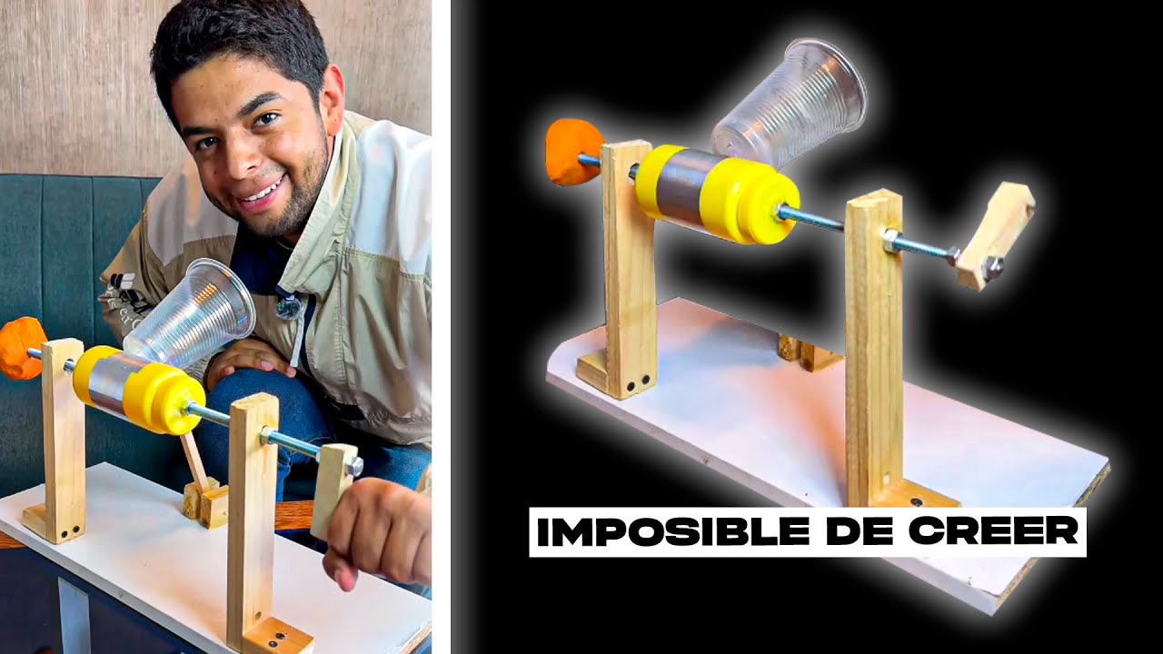 Cómo Grabar Tu Voz Con Un Vaso - El Fonografo De Edison 👁️👄👁️🤯