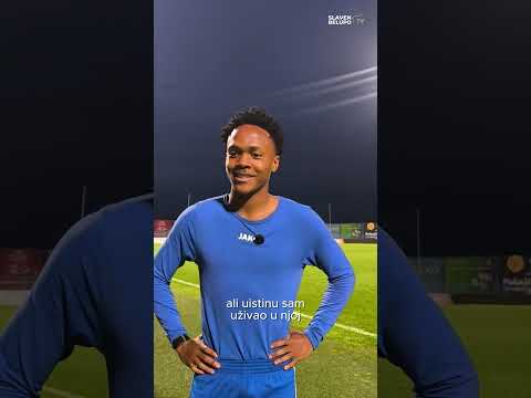Losika Ratshukudu, reprezentativac Bocvane, nakon debija za Slaven Belupo #football #shorts #nogomet