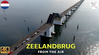 ZEELANDBRUG │NETHERLANDS.  Captivating aerial views of the Zeelandbrug. Exclusive 4K footage. Enjoy!