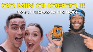Doing Cost N Mayor Crazy Frog Choreo in 30 Mins!!! @cost_n_mayor