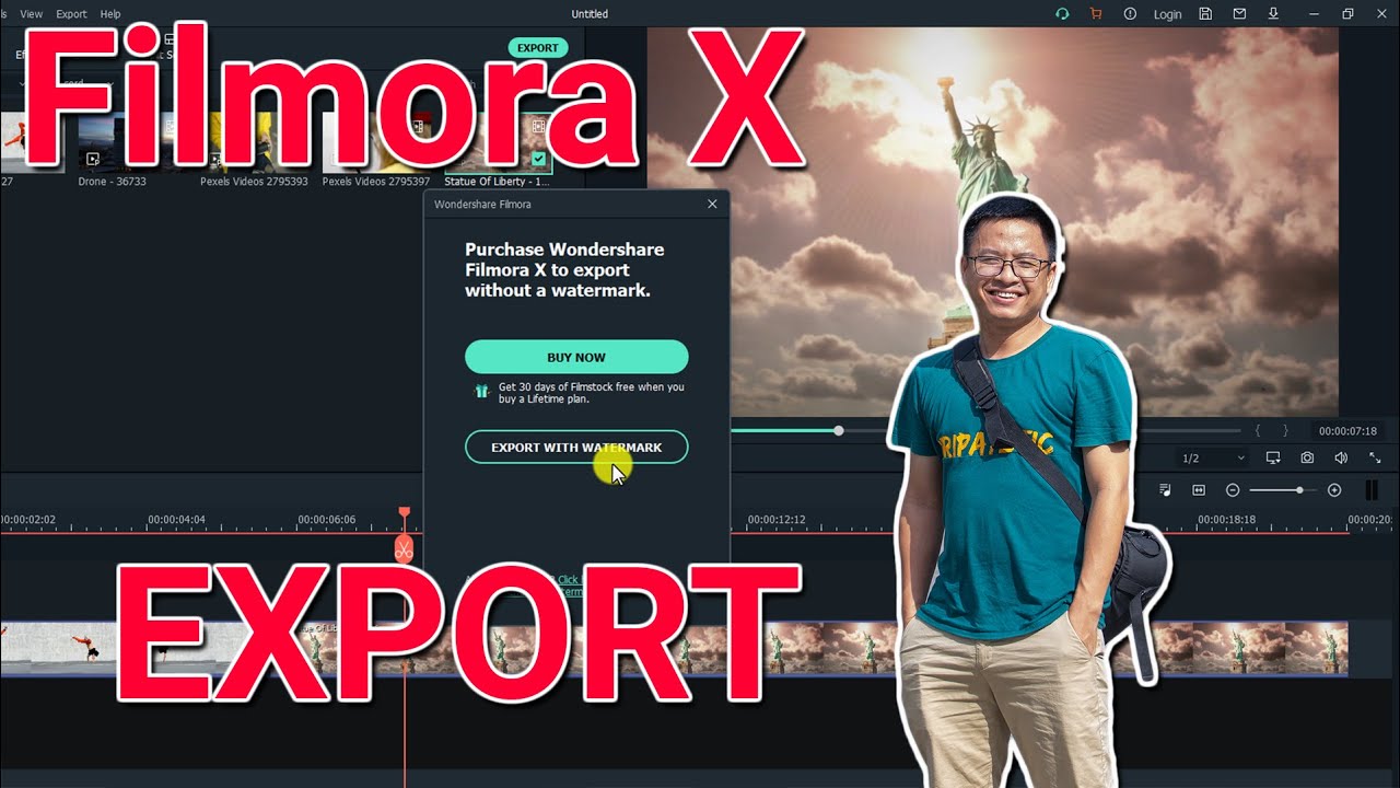 Xuất Bản Video Với Filmora X | Sản Xuất Video Để Up Lên YouTube Như Thế Nào Với Filmora X