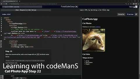 Learn HTML by Building a Cat Photo App - Step 22