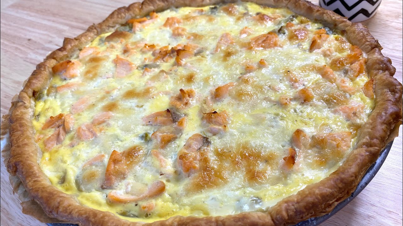 🔥😲Vous avez des endives et du saumon préparé cette tarte vous allez adorer 😲