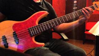 Video thumbnail of "Como tocar salsa moderna en el bajo electrico ( Slap n Pluck) How to play modern salsa on bass"