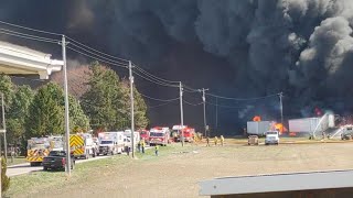 Mive Blaze Fought At Sandusky County Recycling Facility