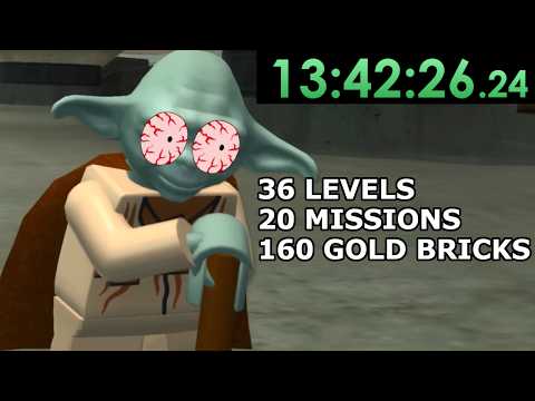 A True 100% Speedrun of Lego Star Wars