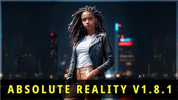 Absolute Reality V1.8.1 Realistic AI Model In 10 Minutes – Stable Diffusion (Automatic1111)