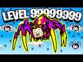 Getting 9999+ SPIDERS in Be a Spider! - Roblox