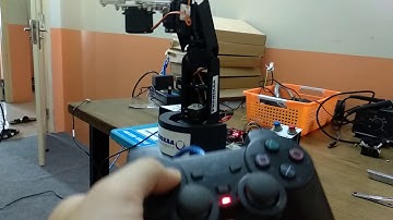 Lập trình hoạt động cánh tay Robot 6 bậc tự do sử dụng động cơ RC Servo