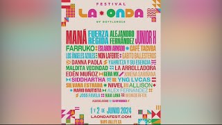 La Onda Festival lineup announced