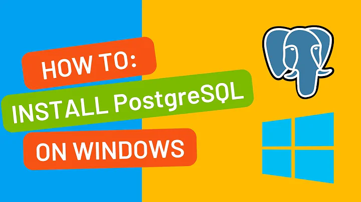 How to Install PostgreSQL and PgAdmin 4 on Windows