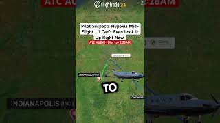 Pilot Suspects Hypoxia Mid-Flight… ‘I Can’t Even Look It Up Right Now’