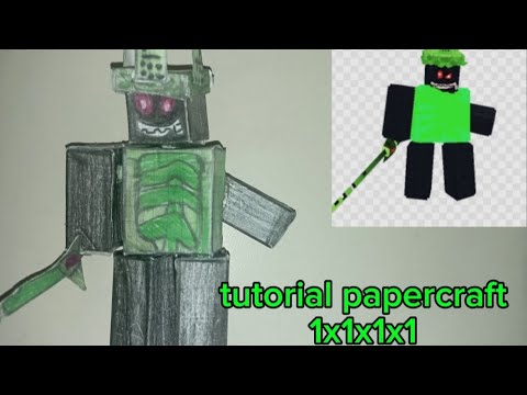 Tutorial papercraft de 1x1x1x1 ☑️ ️ - YouTube