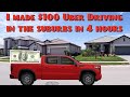 I Made $100 In 4 Hours Uber Driving In the Suburbs Of Bradenton Florida