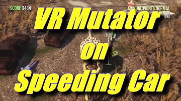 VR Mutator Goat on Speeding Car - Goat Simulator theOZer Style
