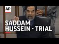 Saddam, co-defendants forced to attend latest session of trial