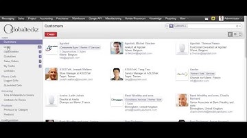 How to create lead in CRM module of OpenERP 7