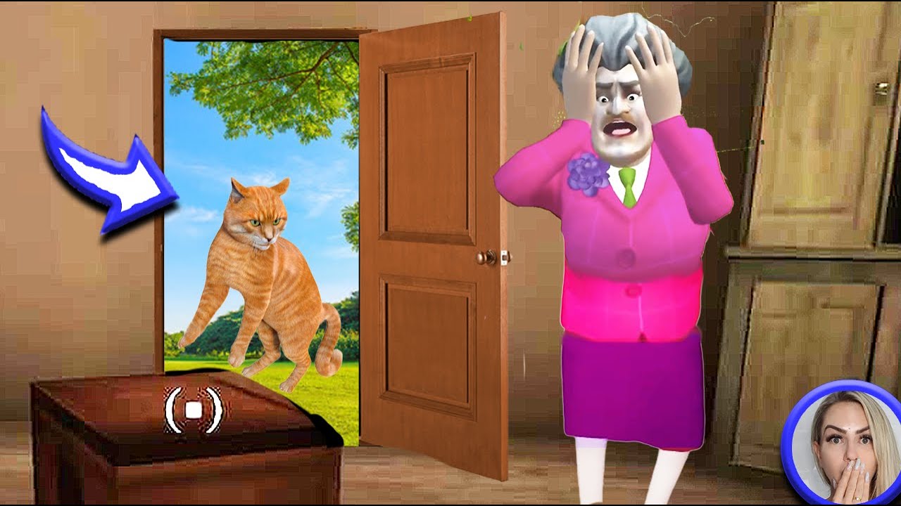 PROFESSORA FOI HIPNOTIZADA E VIROU UM GATO!! (Scary Teacher) 