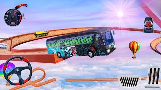 Mega Ramp Bus Racing Simulator - Impossible Bus Stunt Driving 3D -    Android GamePlay screenshot 5