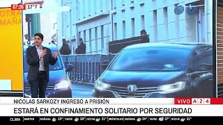 Sarkozy preso: los detalles de su vida en la cárcel y la investigación sobre su mujer Carla Bruni