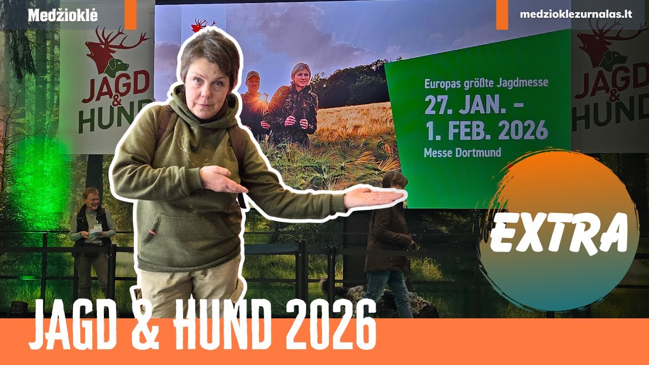 Neįtikėtina  Medžioklės kelionė į JAGD & HUND + ginklų naujienos!
