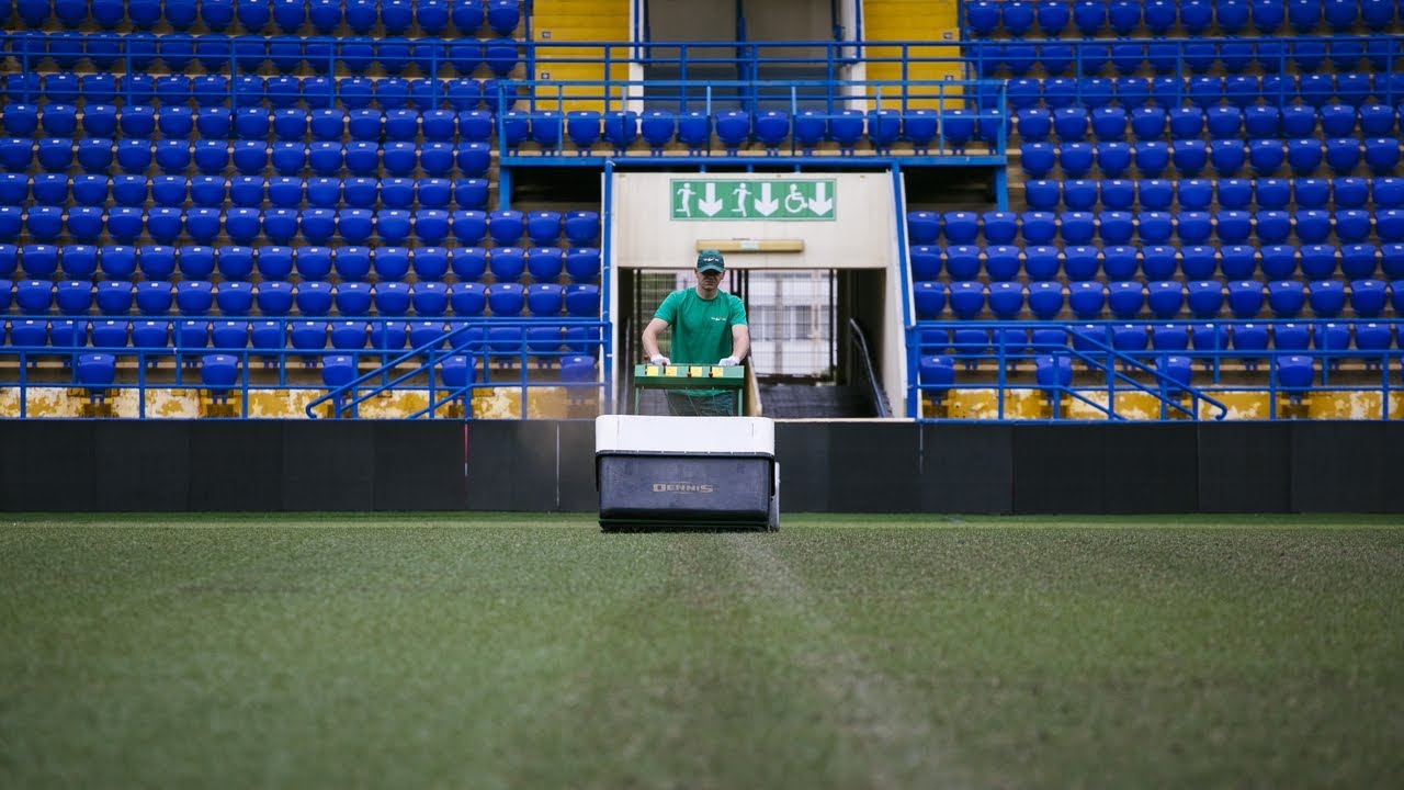 україна має талант Shakhtar restores the pitch turf at the OSC Metalist