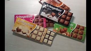 Обзор на шоколад Schogetten. Очень нежно